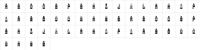 Athens Regular  glyph index