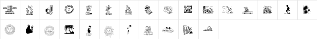 4YEOsummer Regular  glyph index