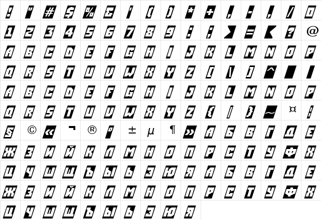 a_SimplerCmDnm Regular  glyph index