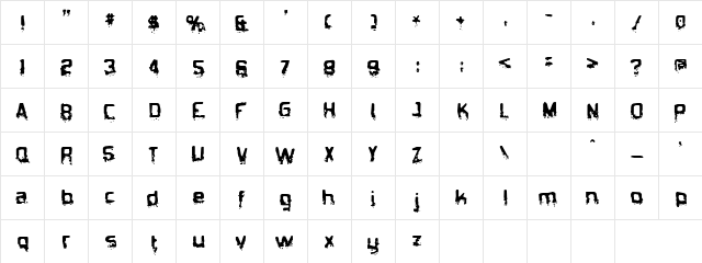 Lake Shore Sight Regular  glyph index