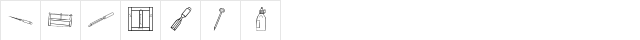 Workshop Dings Trial Version Regular  glyph index