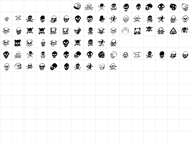 Hamlet Tobeornot  glyph index