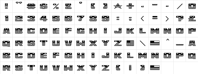USA_Flag NormalA  glyph index