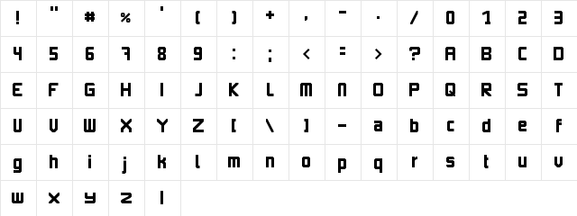 imagine earth Regular  glyph index