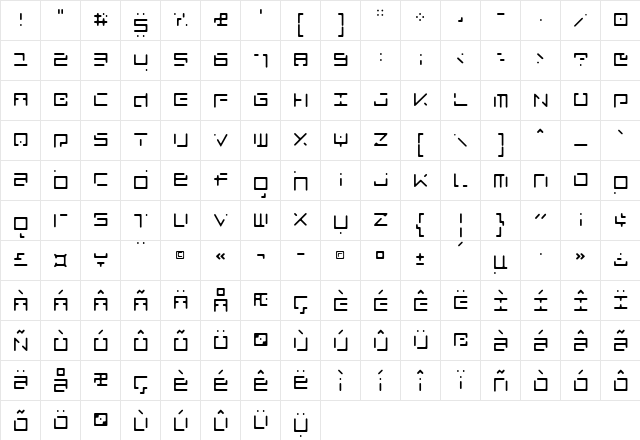 LuggageRoundBroken Light  glyph index