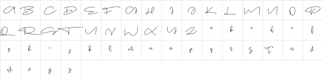 Juide Free Regular  glyph index