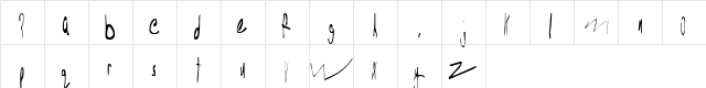 Poo poo  glyph index