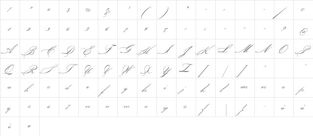P22Allyson Regular  glyph index