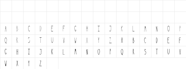 Ducatus Demo  glyph index