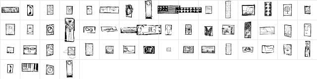 Koelle Ornaments One One  glyph index