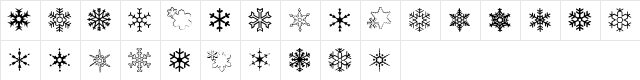 ryp_sflake7 Regular  glyph index