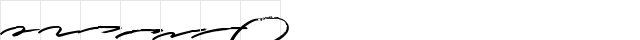 Guttenwell Swash Regular  glyph index