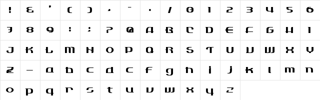 Lovelydesign version2  glyph index