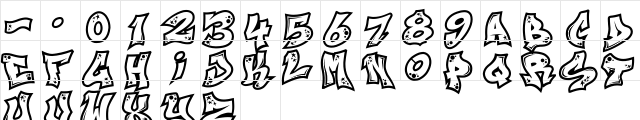 Next Custom Regular  glyph index