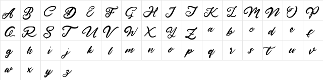 Hardest Style Demo Regular  glyph index