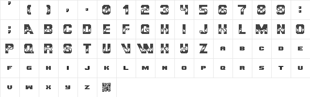 Ultimate Gameplayer Pixel  glyph index