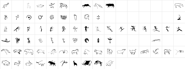 P22Petroglyphs European  glyph index