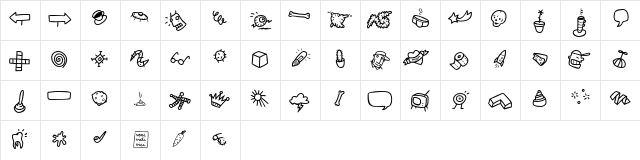 Atman dings  glyph index