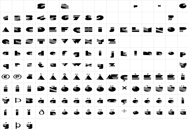 FZ UNIQUE 11 EX Unknown  glyph index