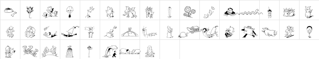 Df Situations TwoITCTT Regular  glyph index