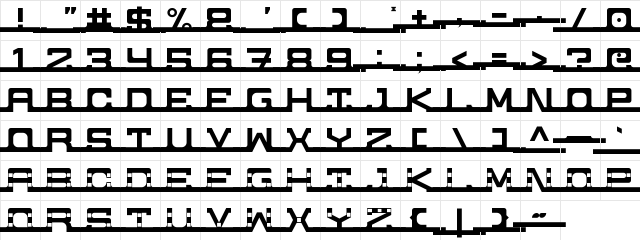 Unreachable Regular  glyph index