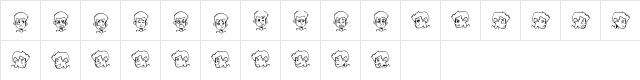 Expressions Regular  glyph index