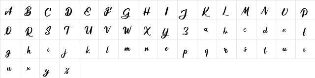 Adisone FREE Regular  glyph index