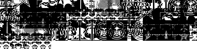 ObeyWrappers Regular  glyph index