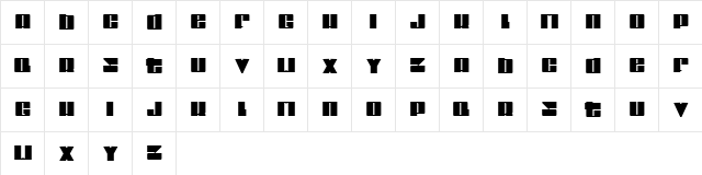 teonanacatl Regular  glyph index