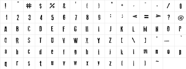 Old Press2012 Galdino Ottennitial release!$'*-0369< Regular  glyph index