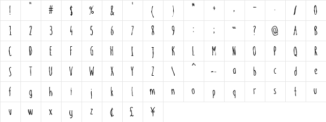 men in pink Regular  glyph index