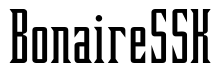 BonaireSSK Regular font free download