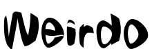 Weirdo Regular font free download