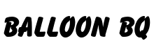 Balloon BQ Regular font free download