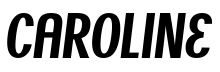 Caroline Regular font free download