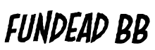 Fundead BB Italic font free download