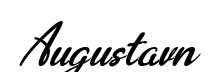 Augustavn Regular font free download