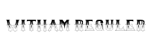 Witham Reguler Regular font free download