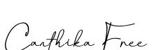 Canthika Free Regular font free download