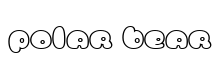 Polar Bear Regular font free download Polar Bear Regular font free download