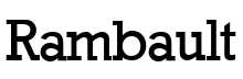 Rambault Regular font free download