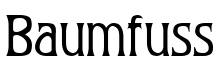 Baumfuss Regular font free download