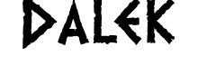 Dalek Regular font free download