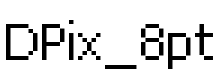 DPix_8pt Regular font free download