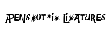 Bensgothic Ligatures Regular font free download