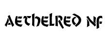 Aethelred NF Regular font free download