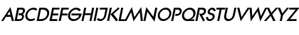 Download LitheExtrabold Italic Font Uppercase Preview