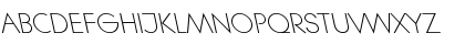 LitheLeftyLight Regular Font Uppercase Preview LitheLeftyLight Regular Font Uppercase Preview