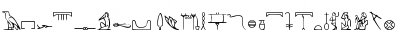 Download PharaohGlyph Regular Font