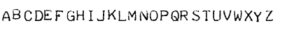 Download Teleprinter Intalic Font
